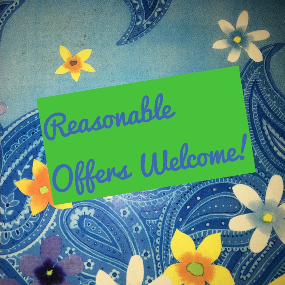 Feel free to make an offer if you like an item!